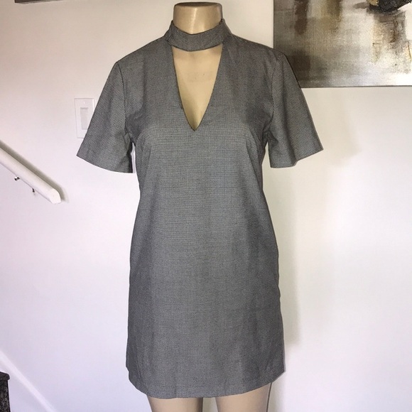 Zara Women Houndstooth Dress - Picture 4 of 10